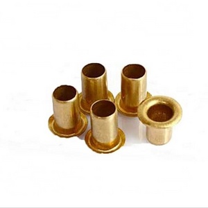 small semi tubular hollow eyelet brass copper rivets fastener