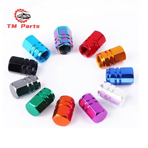 4pcs Car Air Tire Dust Stem Valve Caps Aluminum Air Tyre Valve Stem Cover Bike Motorcycle Tire Dust Valve Cap