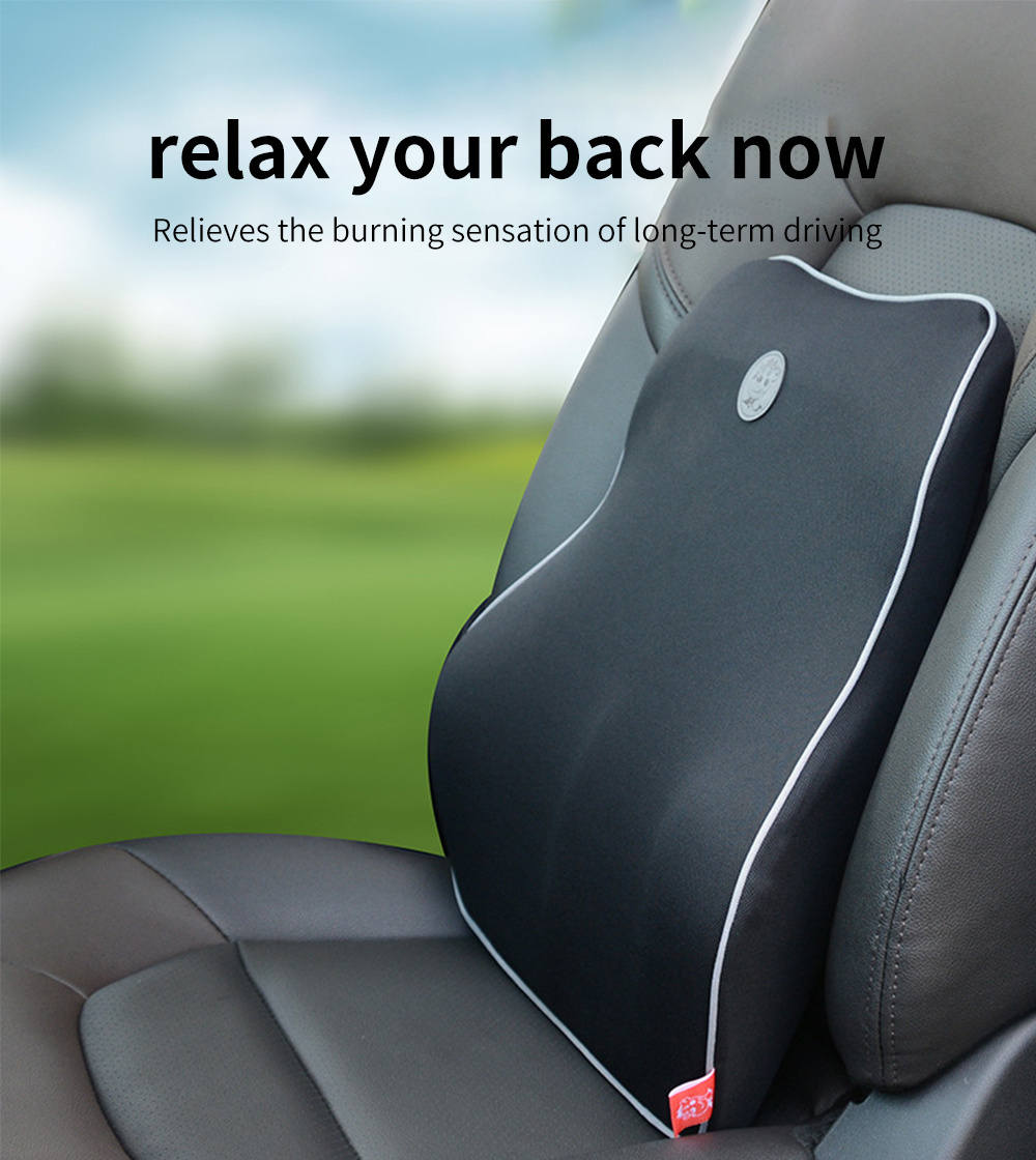 Wholesale Orthopedic Backrest Back Cushion Office Chair Lumbar Support Car Back Cushion