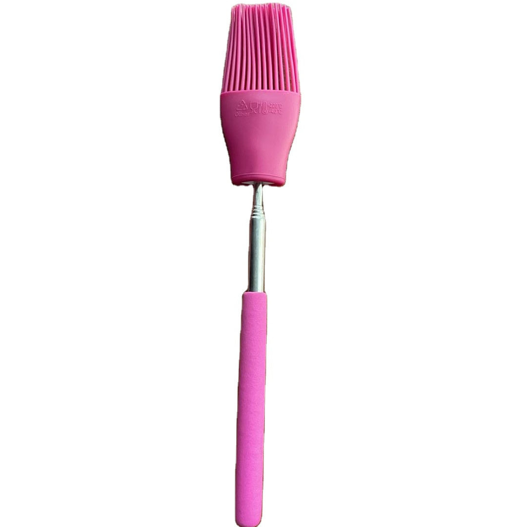 Telescopic  Silicone Baking Pastry Brush Diffusion Oil Butter Soy Sauce Marinated BBQ Grill Baking Kitchen