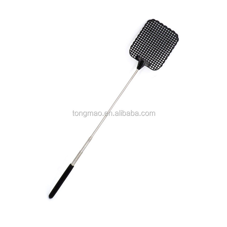 Strength Factory Long Handle Plastic Swatter Telescopic Fly Mosquitoes Killing Swatter