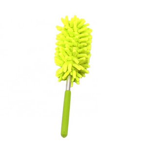 Chenille retractable duster for home office duster flexible electrostatic absorbent feather duster