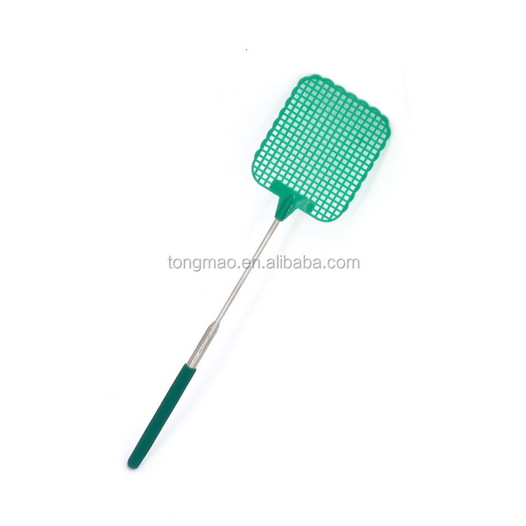 Most Popular Heavy Duty Plastic Flyswatter Extendable Mosquito Killer Telescopic Fly Swatter