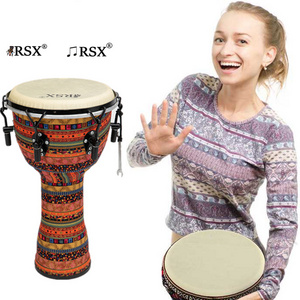 8"/ 10"/12" Wholesale Hand Percussion Drum Djembe African music drum