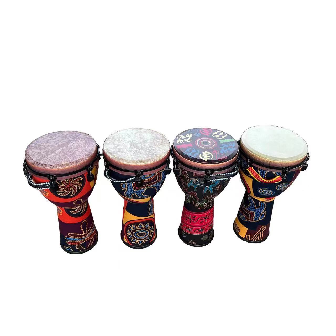 With Drum Sticks Aux Midi African Tom Snare Pad Hand Force Sensitive Electric Drum Kit Tabletop Percussion Electronic Drum Set