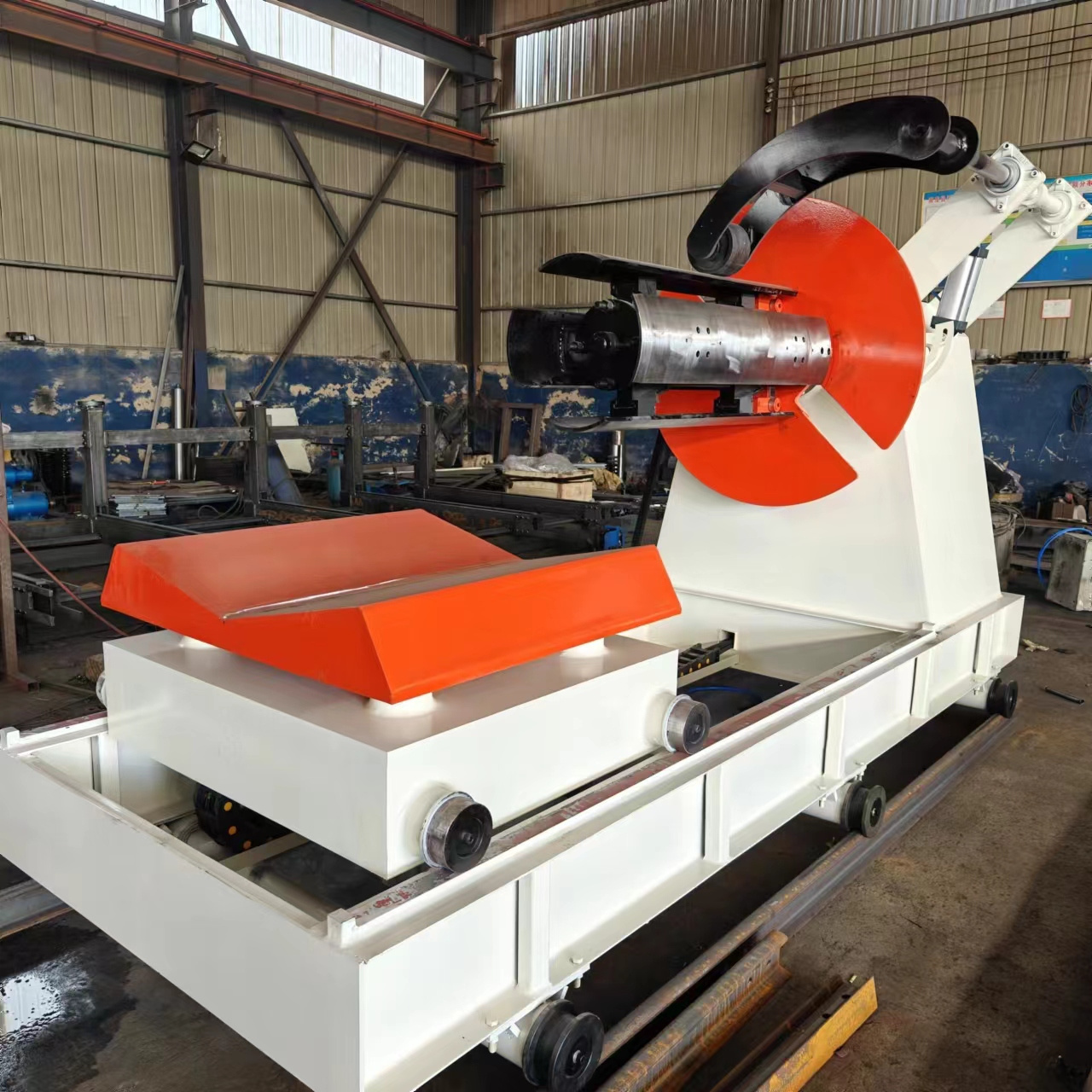 Can be customized uncoiler machine for roll forming machine sheet metal decoiler