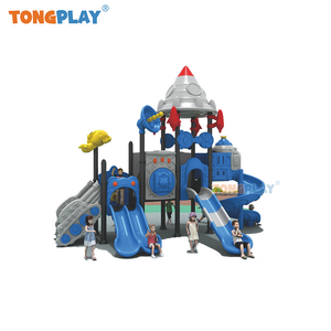 Amusement Ride Play Set Park Kids Playground Equipment Children Playground Outdoor Playhouse Plastic Slide