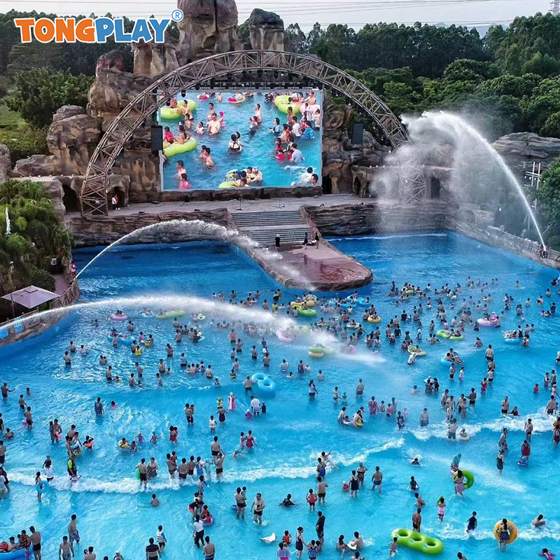 Wave Pool Design Amusement Park Tsunami Wave Pool Maker Water Park Machine For Swimming Pool