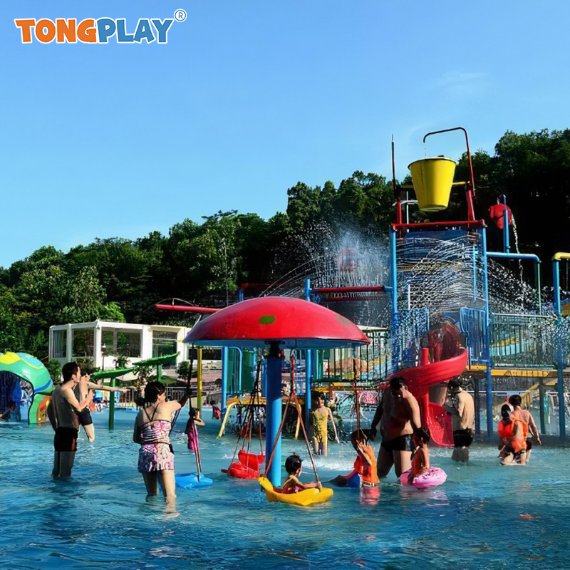 Outdoor Water Play Equipment Summer Swimming Wave Pool Machine Exciting Pool Tsunami Wave Pool for Adults Family