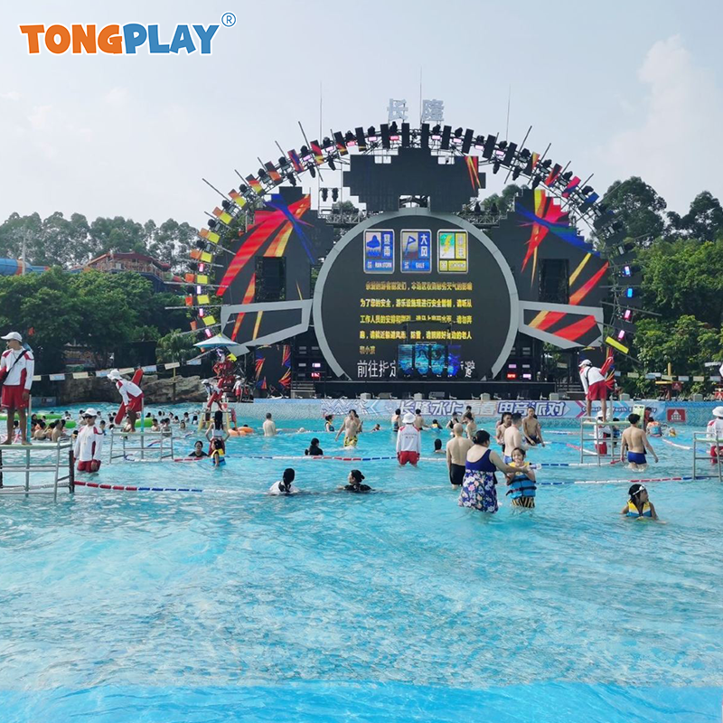 Wave Pool Design Amusement Park Tsunami Wave Pool Maker Water Park Machine For Swimming Pool