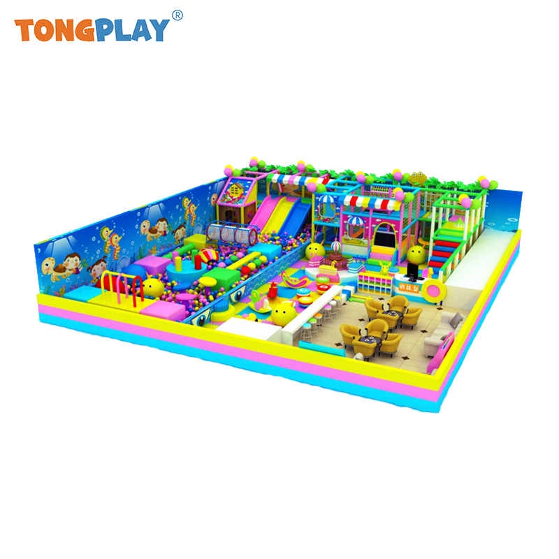 Commercial Indoor Soft Playground Kids Swing And Slides Amusement Naughty Castle Playground Maze Equipment