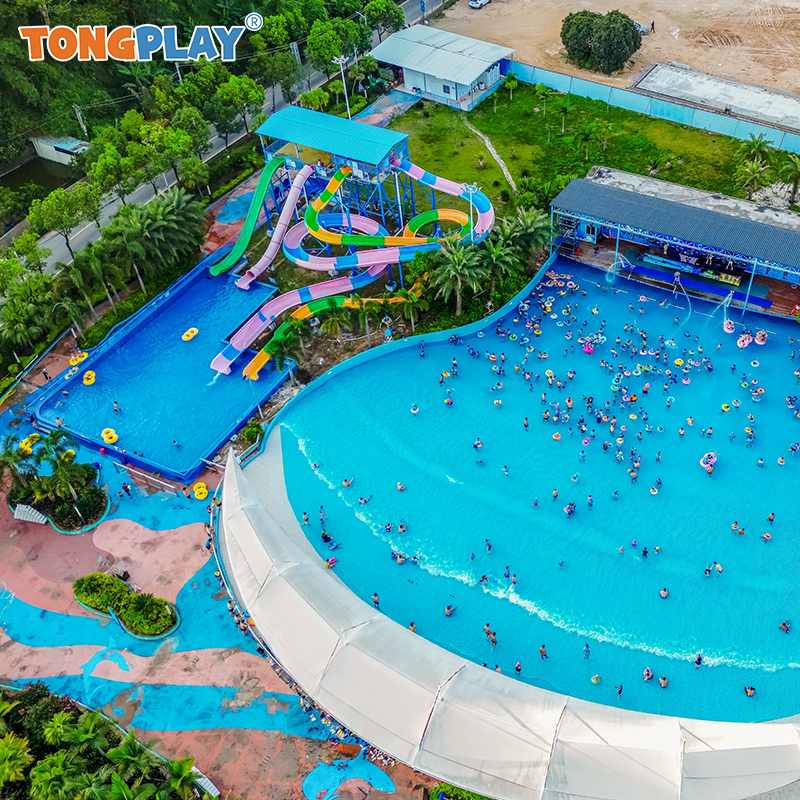 Tsunami Wave Pool Big Artificial Equipment Water Park Vacuum Wave Pool Machine Fun Wave Maker Pool