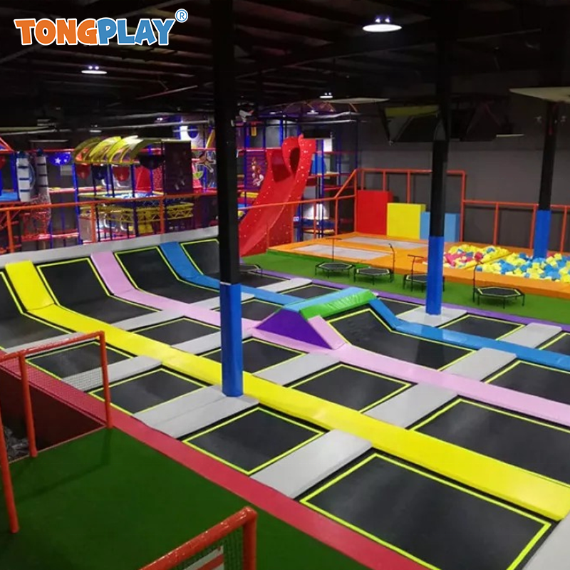 Jumping Platforms Indoor Playground Commercial Indoor Trampolines Park Jumping Exercise Amusement Park Equipment