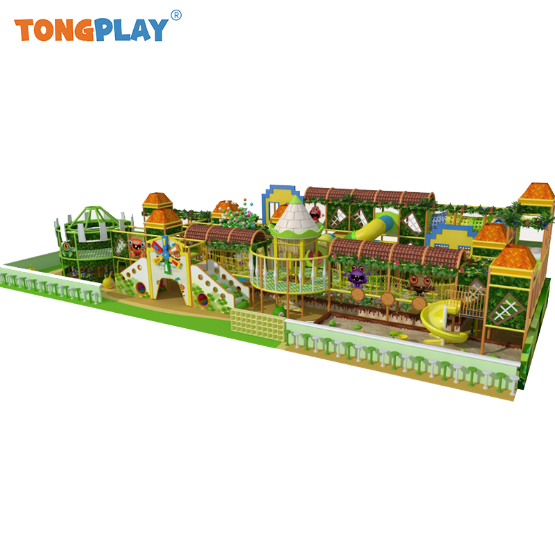 Commercial Indoor Soft Playground Kids Swing And Slides Amusement Naughty Castle Playground Maze Equipment