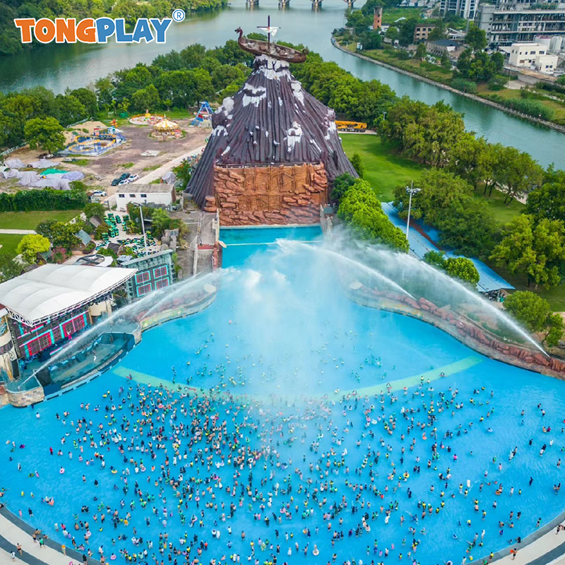 Wave Pool Design Amusement Park Tsunami Wave Pool Maker Water Park Machine For Swimming Pool