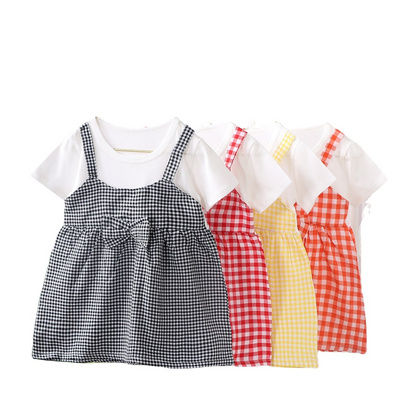 Baby Girl Dress Spring Fall Kids Dresses New Arrival Latest Design Casual Princess Dress Baby Girl Clothing