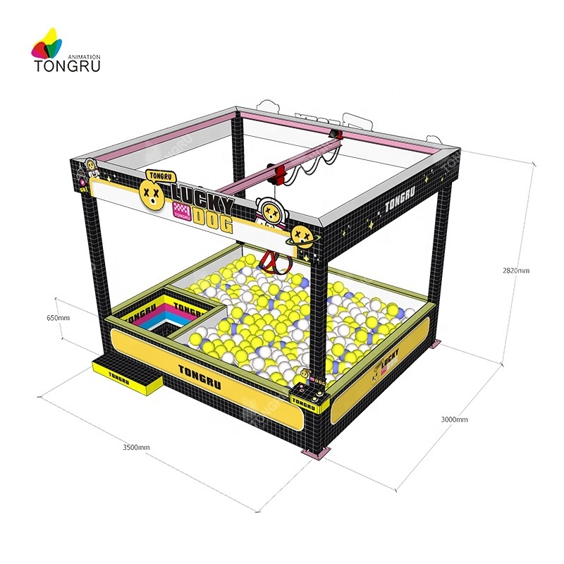 Remote Console Super Size Crane Doll Gift Crane Game Machine Shopping Center Big Large Real Human Claw Machine