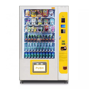 Self-service convenience store foods combo vending machine snacks and drinks shelf water vending machines