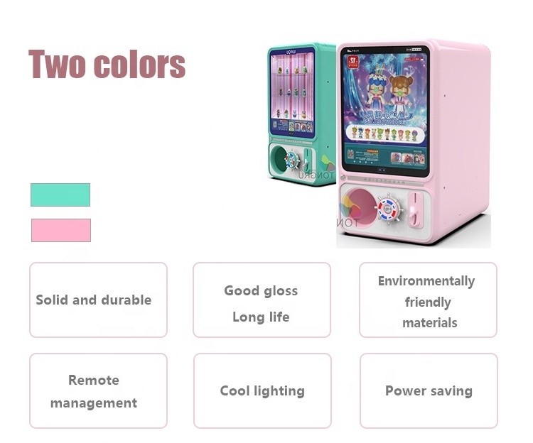 Factory Direct Capsules Toy Vending Machine 60mm Kids Amusement Machine Coin Operated Toys Capsule Gashapon