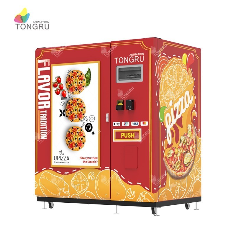 Automatic Bread Vending Machines Retail Item Food Snack Potato Chips Hot Cake Bakery Vending Machine