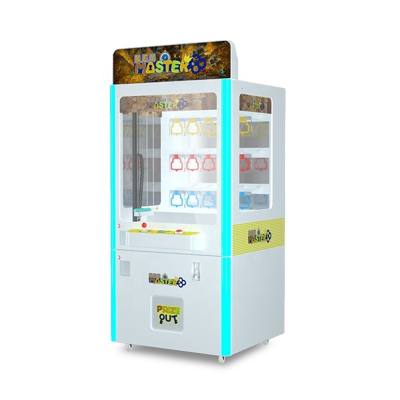 Golden Key Gift Crane Vending Machine Coin Pusher Key Master Arcade Game Machine