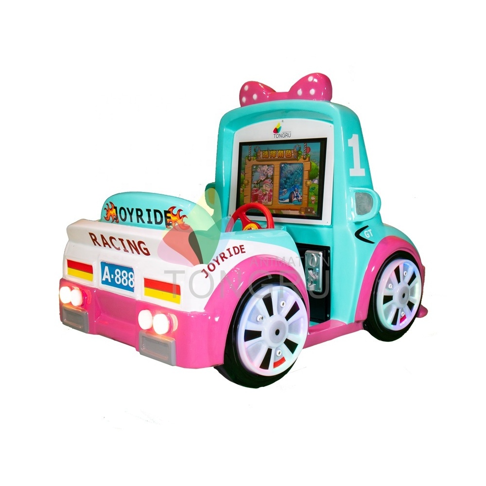 Low price car swing machine shopping mall china factory made coin operated entertainment games kiddie rides