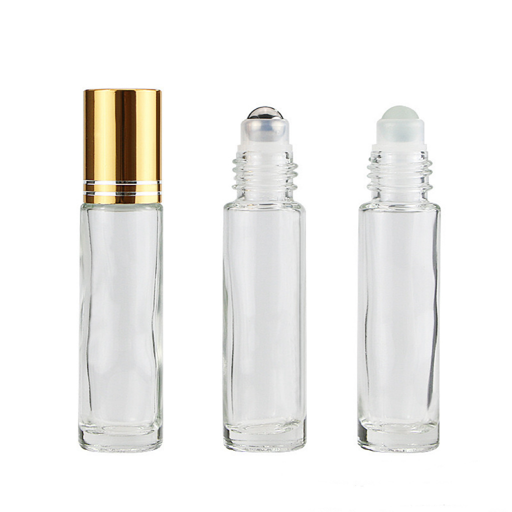 In Stock ! 10ml Roll On Roller Glass Bottles For Perfume Essence Oil