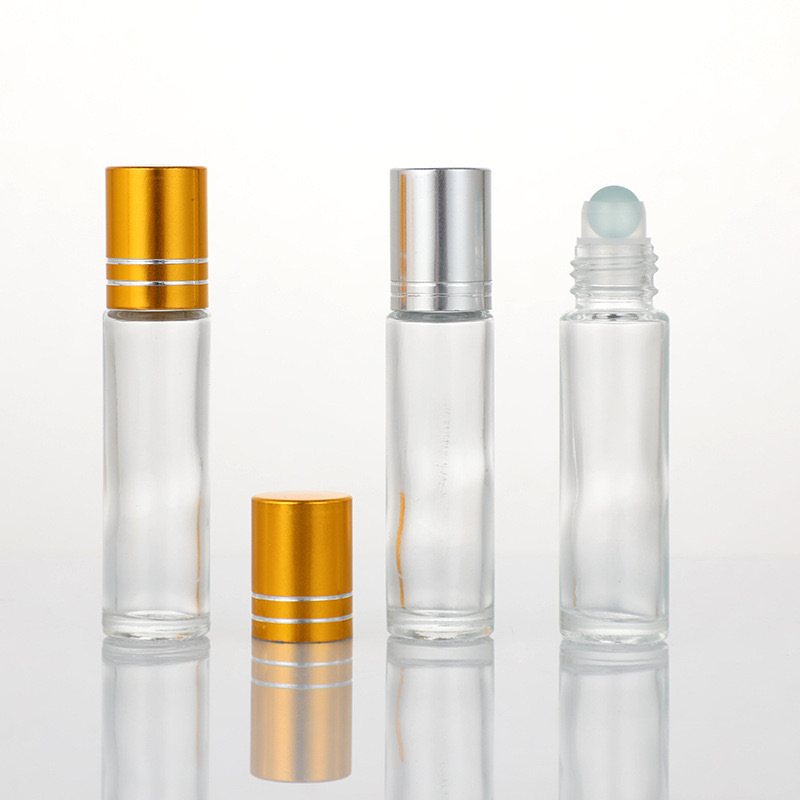 In Stock ! 10ml Roll On Roller Glass Bottles For Perfume Essence Oil