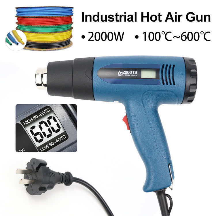 Portable Tools Heat Shrink Film Heat Gun Electric Industrial Power Hot Air Gun Portable Mini Heat Gun