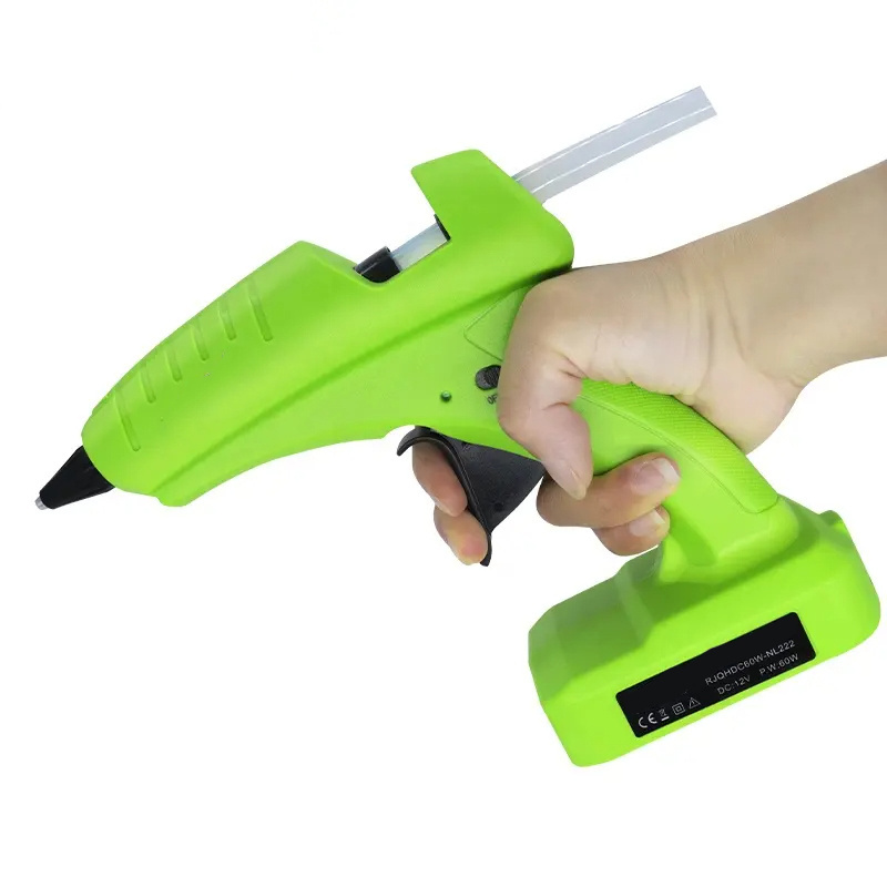 Suitable for 10.8-11.5mm diameter glue stick 60w rechargeable wireless hot melt glue gun