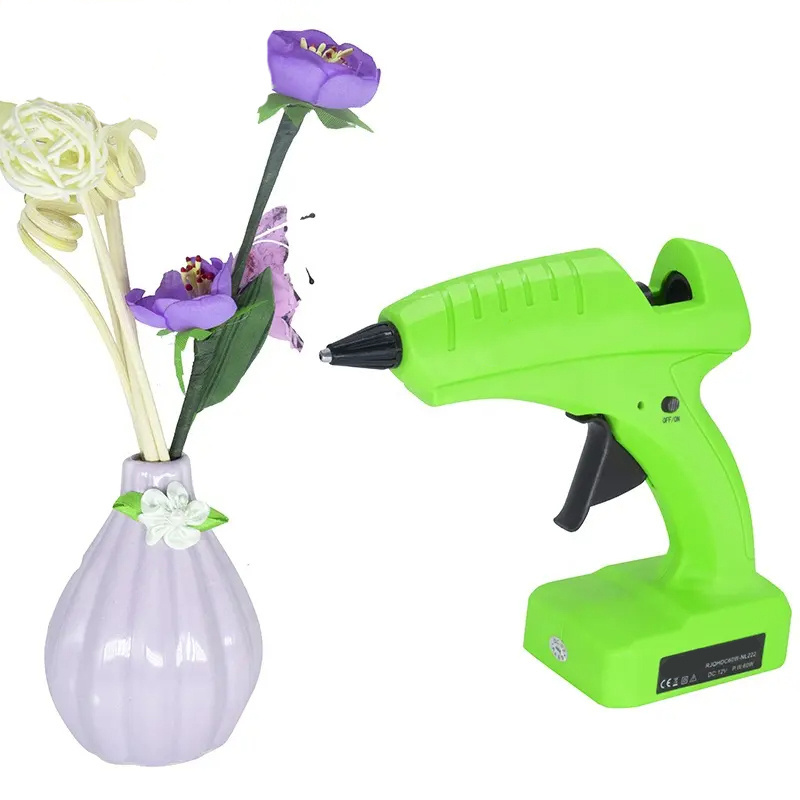 60W Hot Melting Wax Dual Temp Small Glue Gun Anti Drip Dual Power Hot Melt Glue Gun