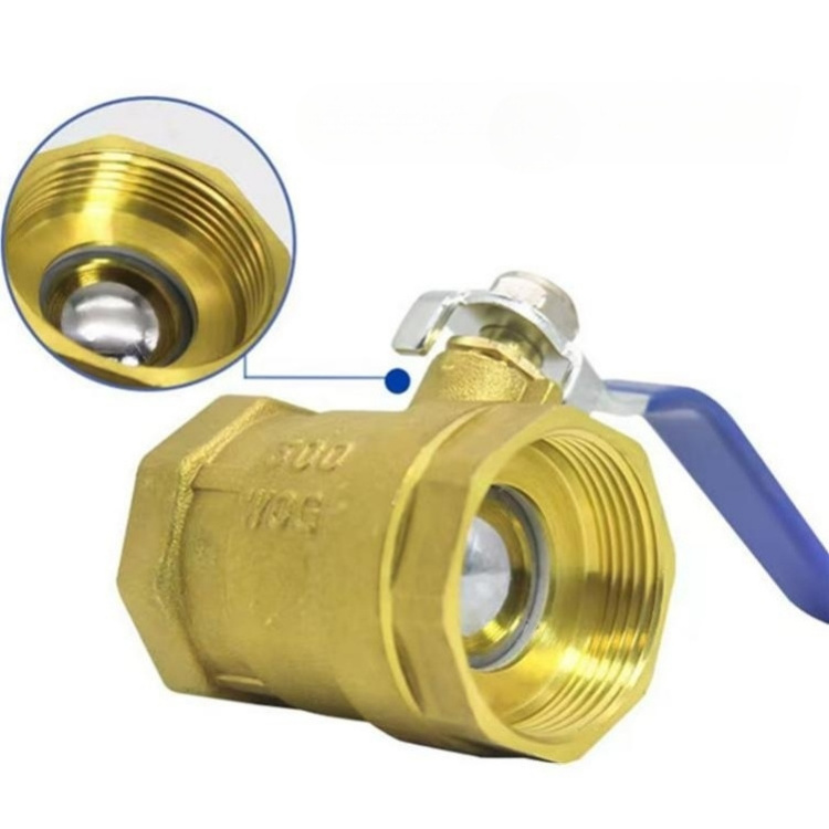 High Pressure Oil Gas 1/2 Inch Female Threaded Forged Brass Ball Valve