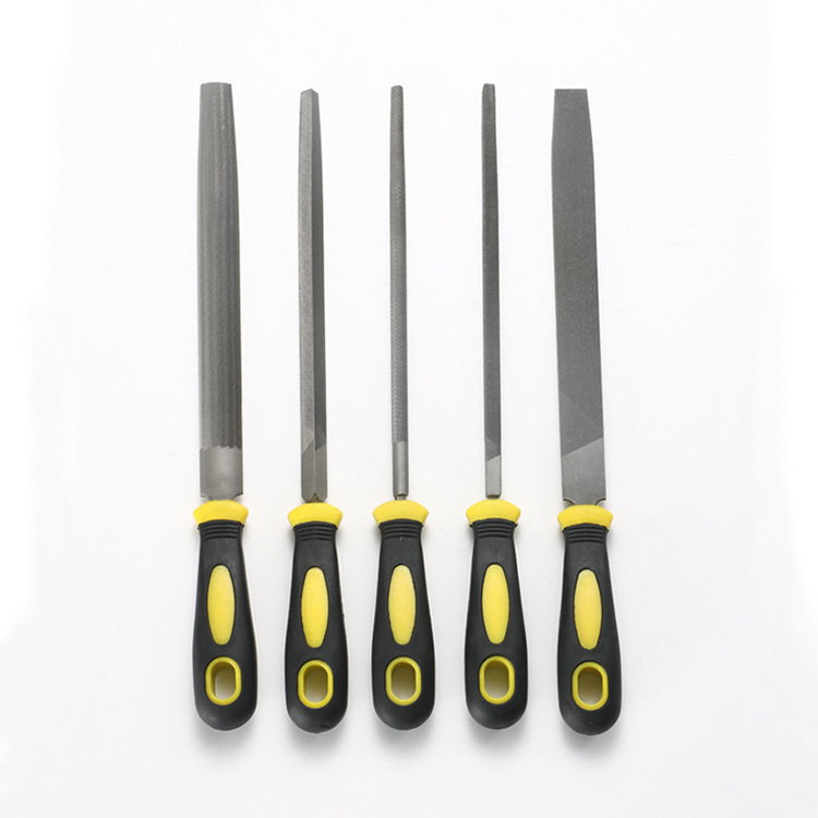 Convenient tool ceramic handicraft polishing high carbon steel semi-round steel file steel file set