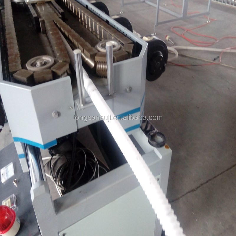 Plastic 9-50mm Plastic corrugated tube extrusion line/ corrugated pipe making machine