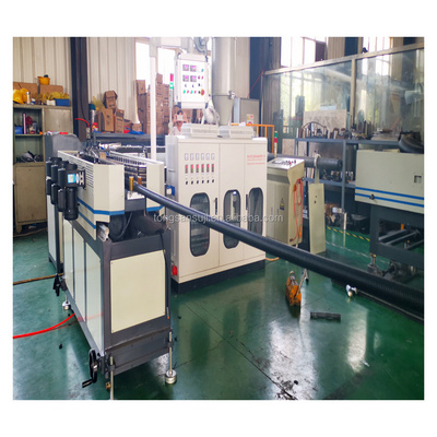 Plastic 9-50mm Plastic corrugated tube extrusion line/ corrugated pipe making machine