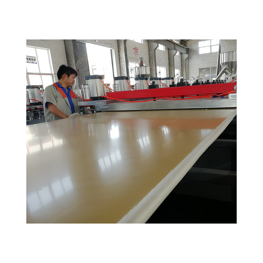 Plastic a machine for the production of furniture WPC foam board making machine Manufacturer