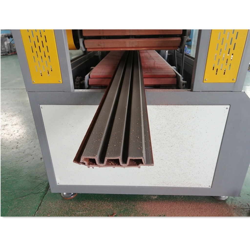 Tongsan PE PP Wood Plastic Composite Outdoor Wall Panel Cladding Covering WPC Profiles Making Machine