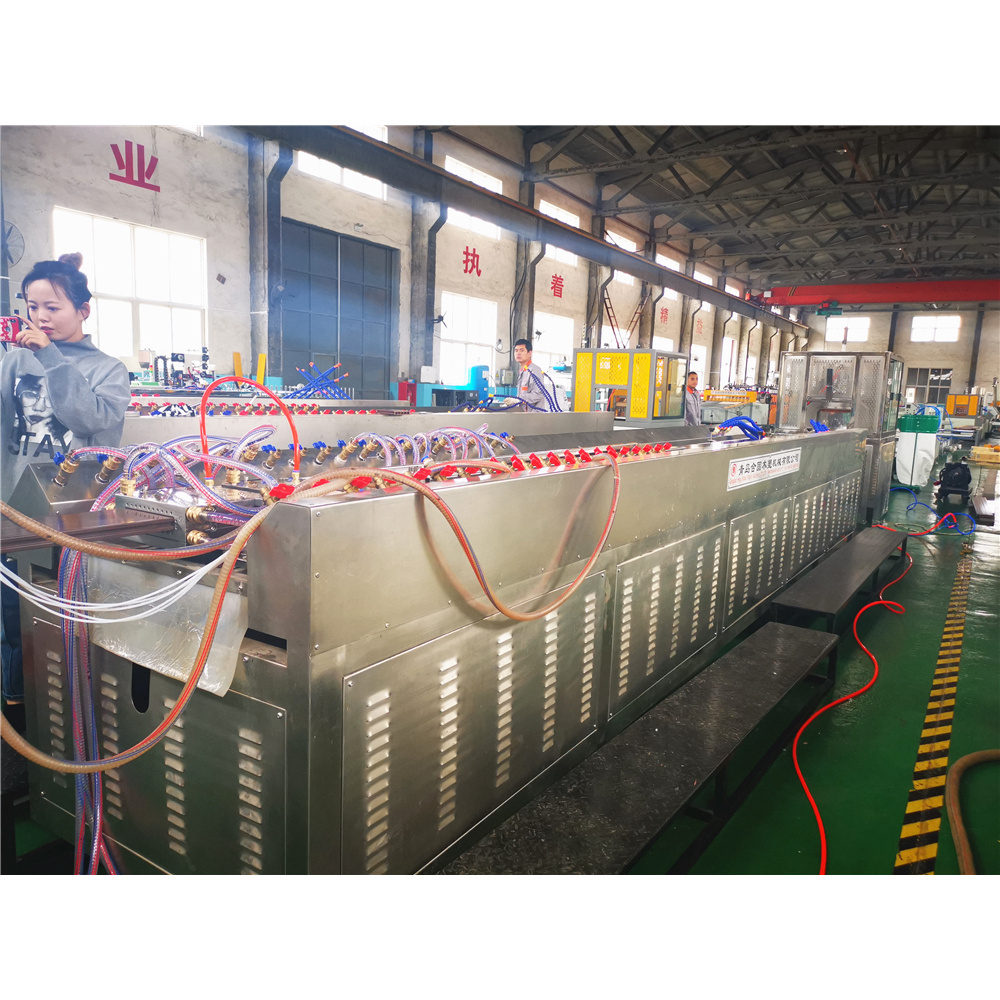 Extruder CE certificated rice straw-plastic wpc products making machine rice straw recycling machine