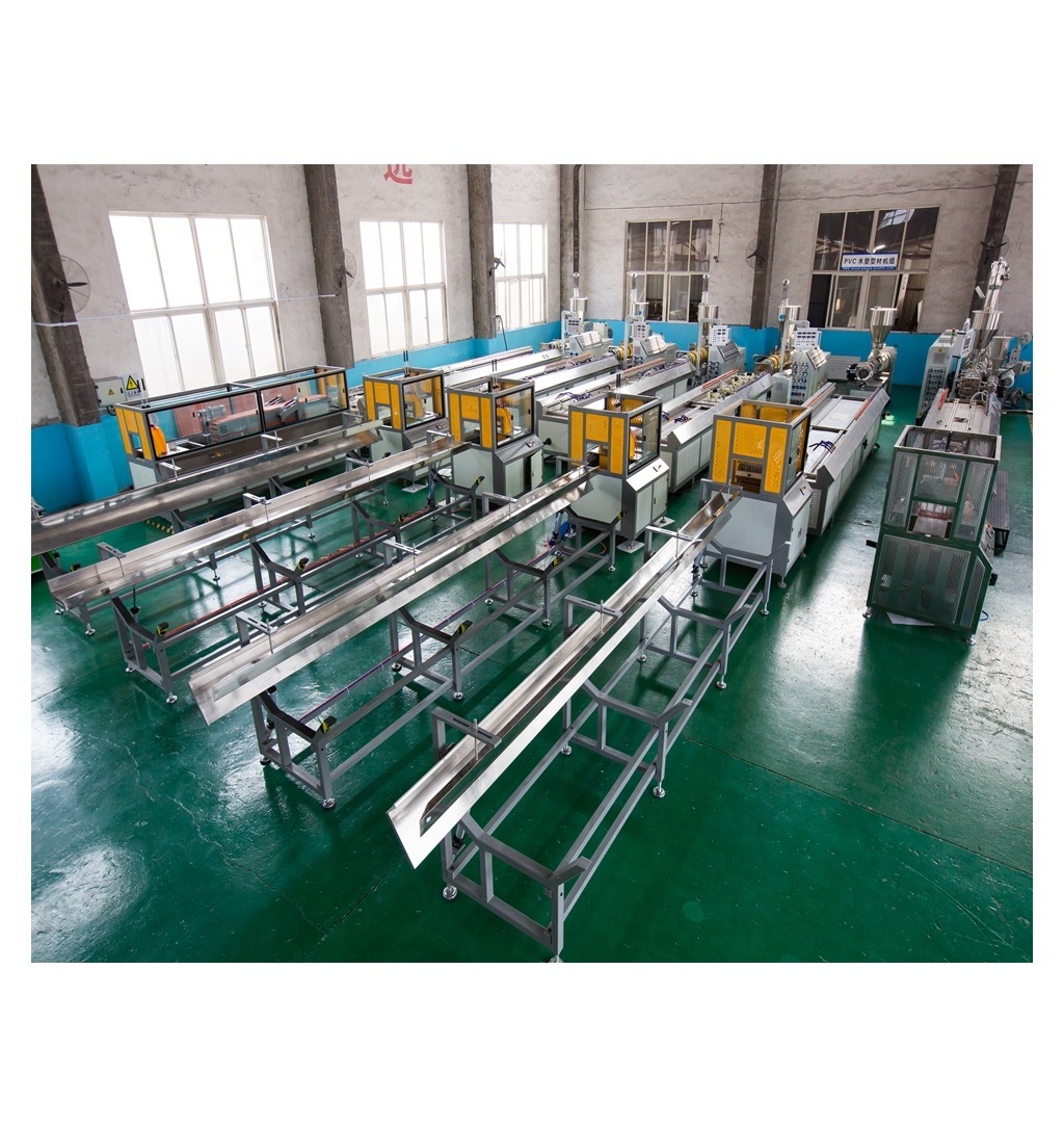 Plastic PVC windows and doors making machine PVC profile extrusion line