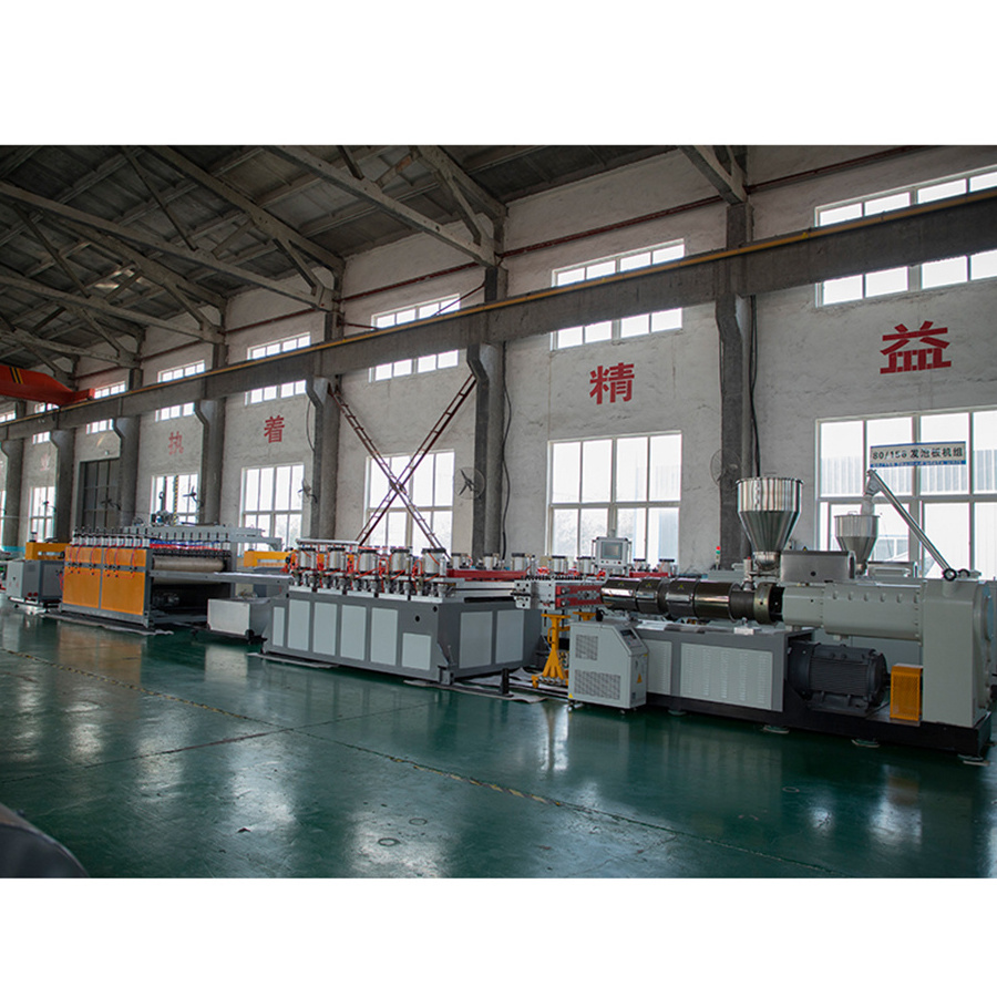 Furniture board  cabinet board production WPC PVC foam board  extrusion machine