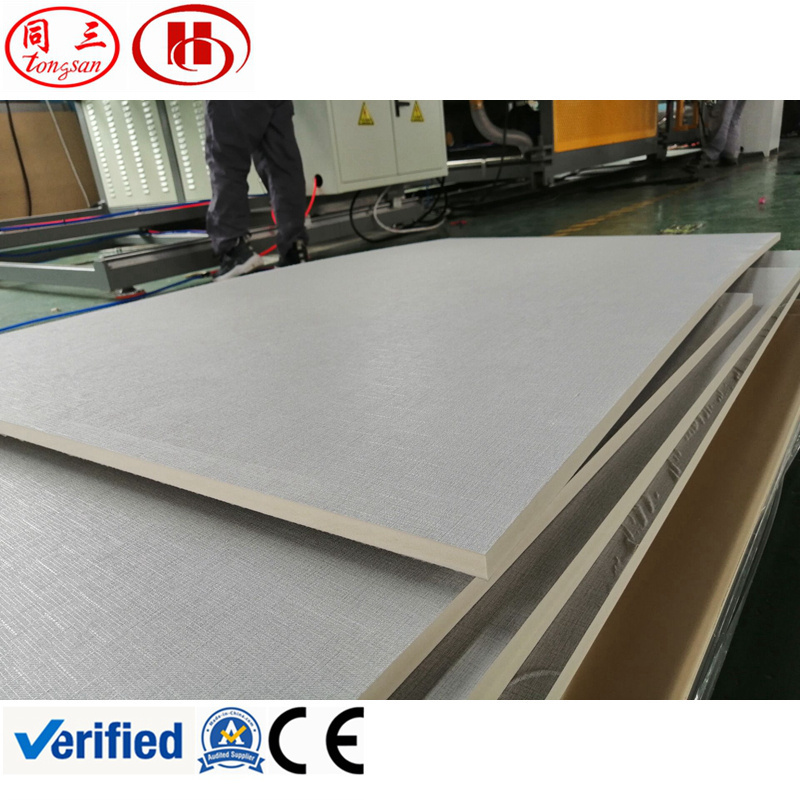 Plastic Machine Manufacturer PVC WPC foam board extrusion machine line make furniture board door board PVC sheet making machine