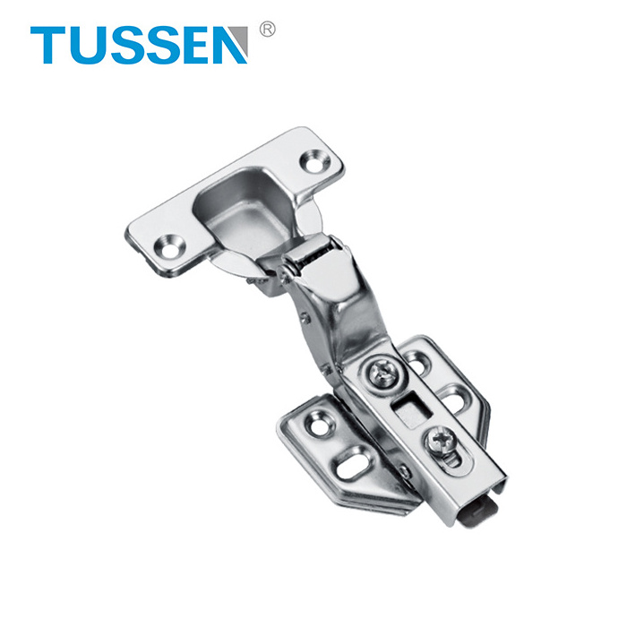 Tussen Furniture Hardware Iron Soft Close 3D Auto Adjustable Door Clip On Hydraulic Kitchen Cabinets Hinge