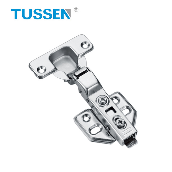 Tussen Furniture Hardware Iron Soft Close 3D Auto Adjustable Door Clip On Hydraulic Kitchen Cabinets Hinge