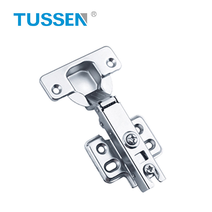 Tussen Furniture Hardware Iron Soft Close 3D Auto Adjustable Door Clip On Hydraulic Kitchen Cabinets Hinge