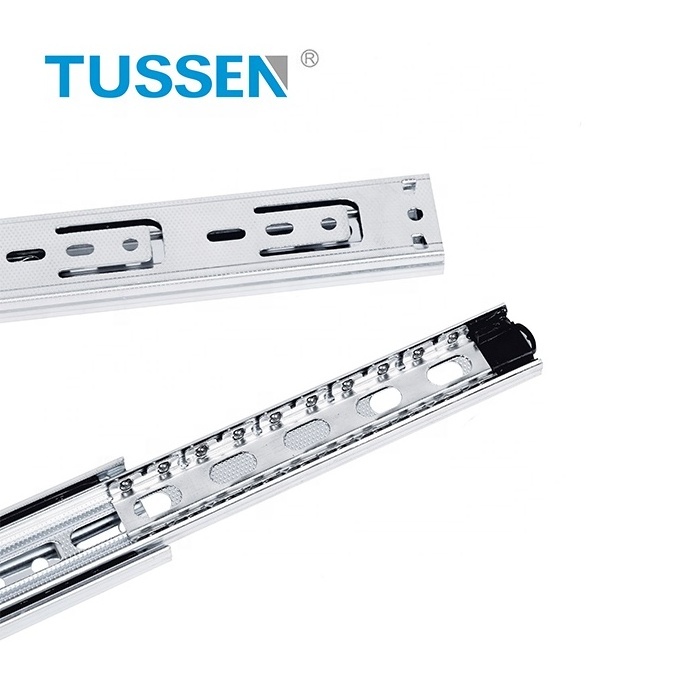 TUSSEN 35mm Triple Extension Furniture Hardware Camper Loads Heavy Duty Locking Drawer Slides Modern Metal Kitchen Drawers