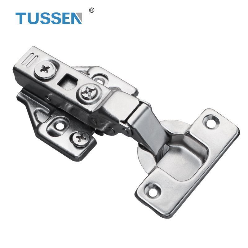 TUSSEN Furniture Fittings Clip on Self Closing Hydraulic 3D Iron Cabinet Door Hinges