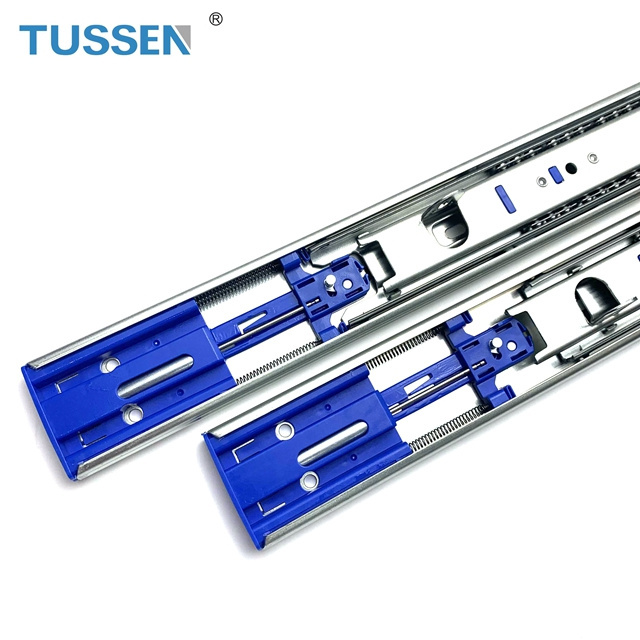 Top Quality Kitchen Drawer System Herrajes para Muebles Sliding Rail Hydraulic Telescopic Soft Closing Slide Drawer