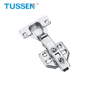 Tussen Furniture Hardware Iron Soft Close 3D Auto Adjustable Door Clip On Hydraulic Kitchen Cabinets Hinge