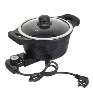 Portable Electric Hot Pot Household Non Stick Coating 30cm Kitchen Electric Cooking Hot Pot