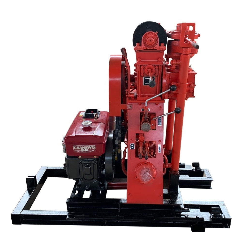 Wholesale  Portable Mini Diesel Geotechnical Soil and Rock Testing Core Sampling Drilling Rig